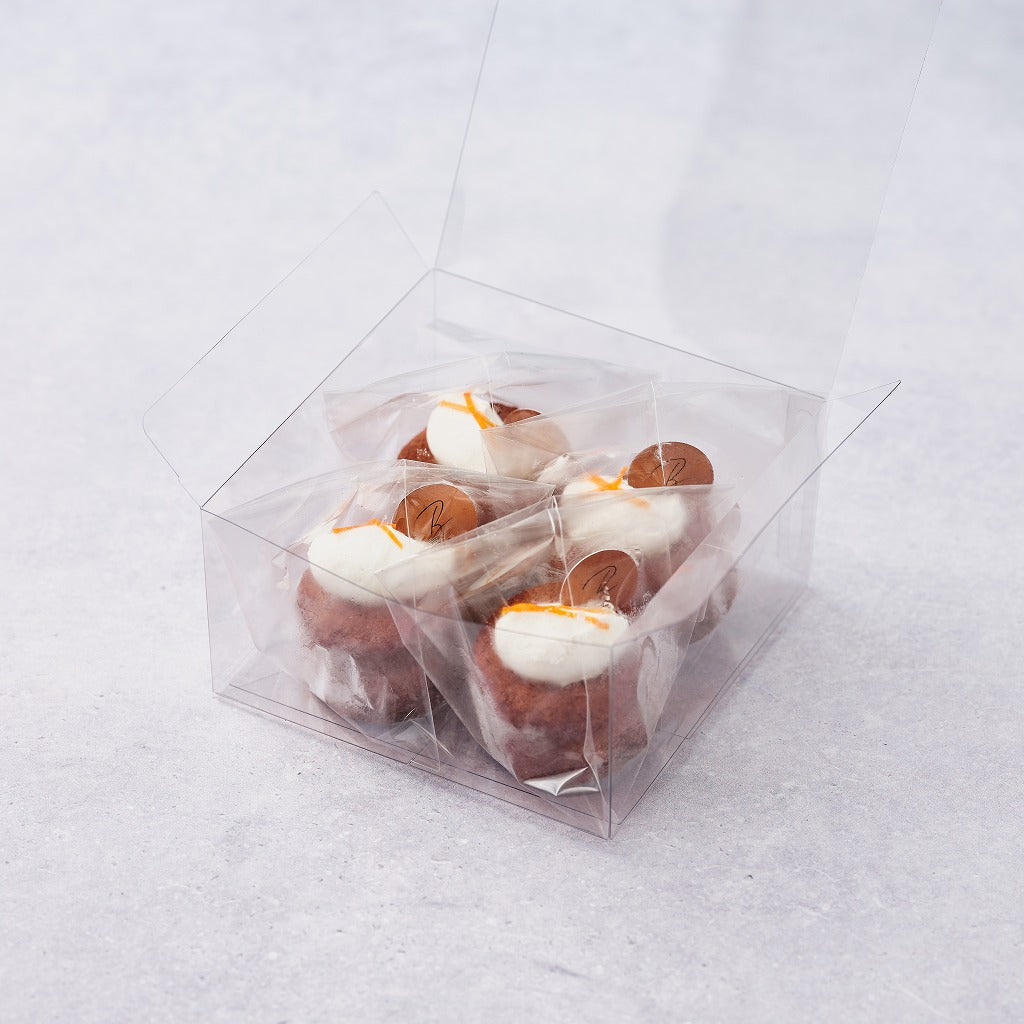 Low-sugar cake | Mini carrot cake [4 pieces]